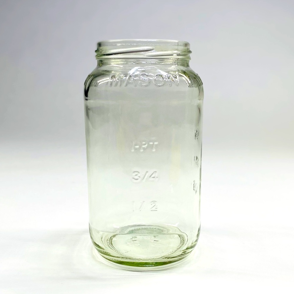 Vintage Mason Pint Jar